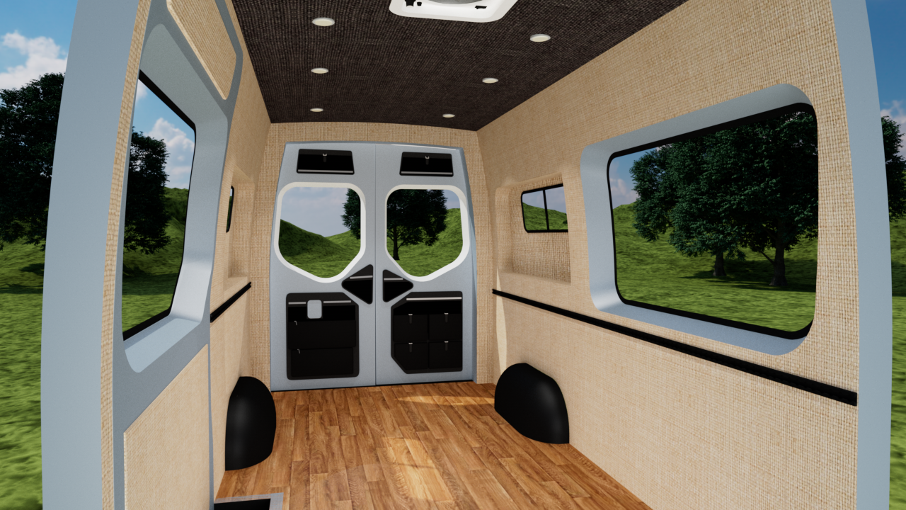 Mercedes Sprinter 170" High Roof Interior Panel Kit