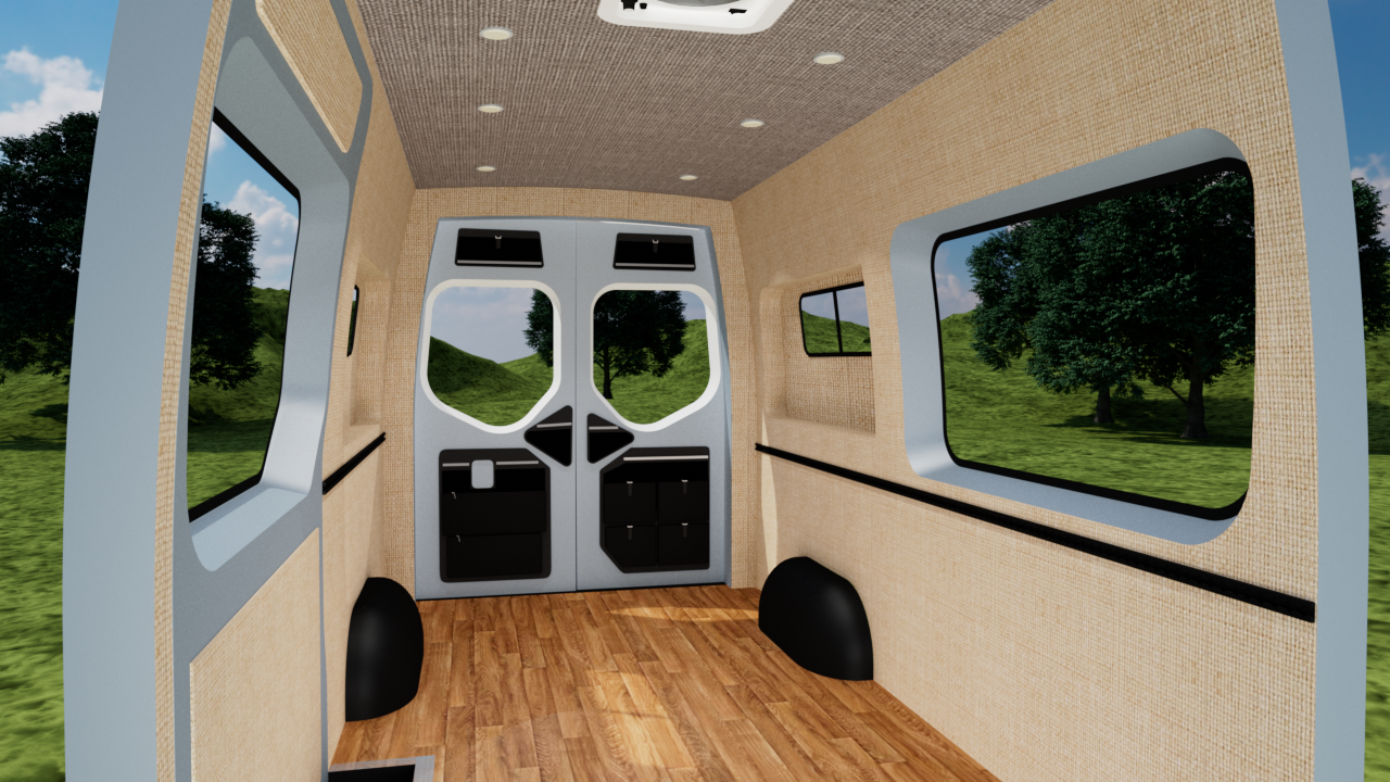 Mercedes Sprinter 170" High Roof Interior Panel Kit