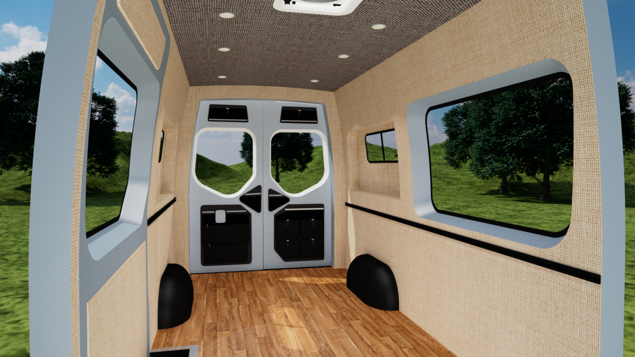 Mercedes Sprinter 170" High Roof Interior Panel Kit