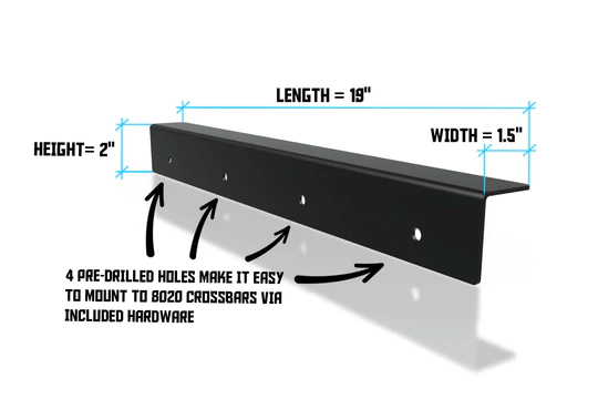 Promaster Roof Deck Brackets
