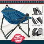 Uniki Canvas Hammock with Stand