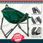 Uniki Canvas Hammock with Stand
