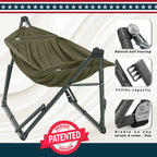 Uniki Canvas Hammock with Stand
