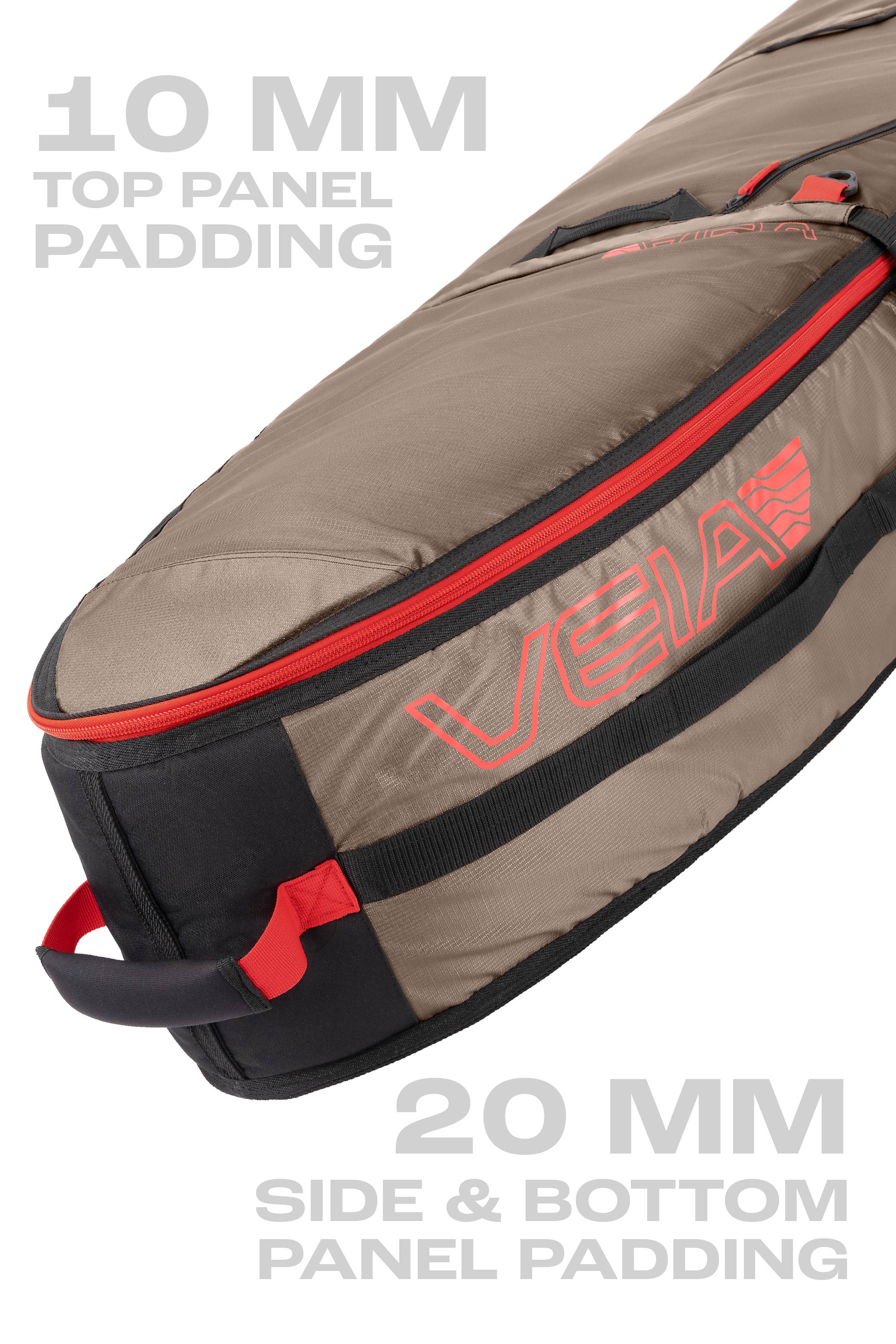 Wheeled JJF 3 Board Hybrid Travel Bag - Coyote