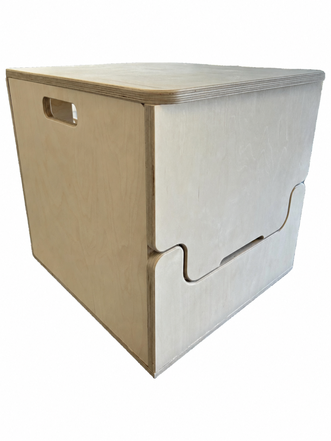 Porta Potti 565E/365 Curve Bamboo Toilet Lift top Cabinet Flat Pack Kit