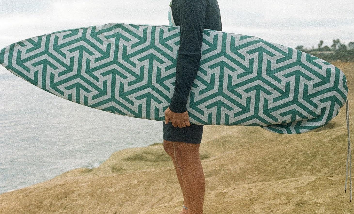 POINTING FINGERS 100% Recycled Surfboard Socks | Sustainable Surfboard Covers – SHRED Surf Company