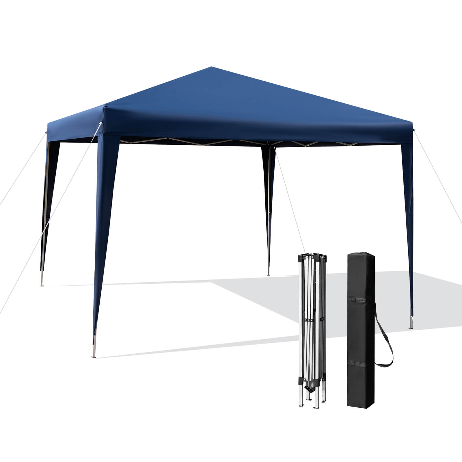 10 x 10 Feet Outdoor Pop-up Patio Canopy for Beach and Camp
