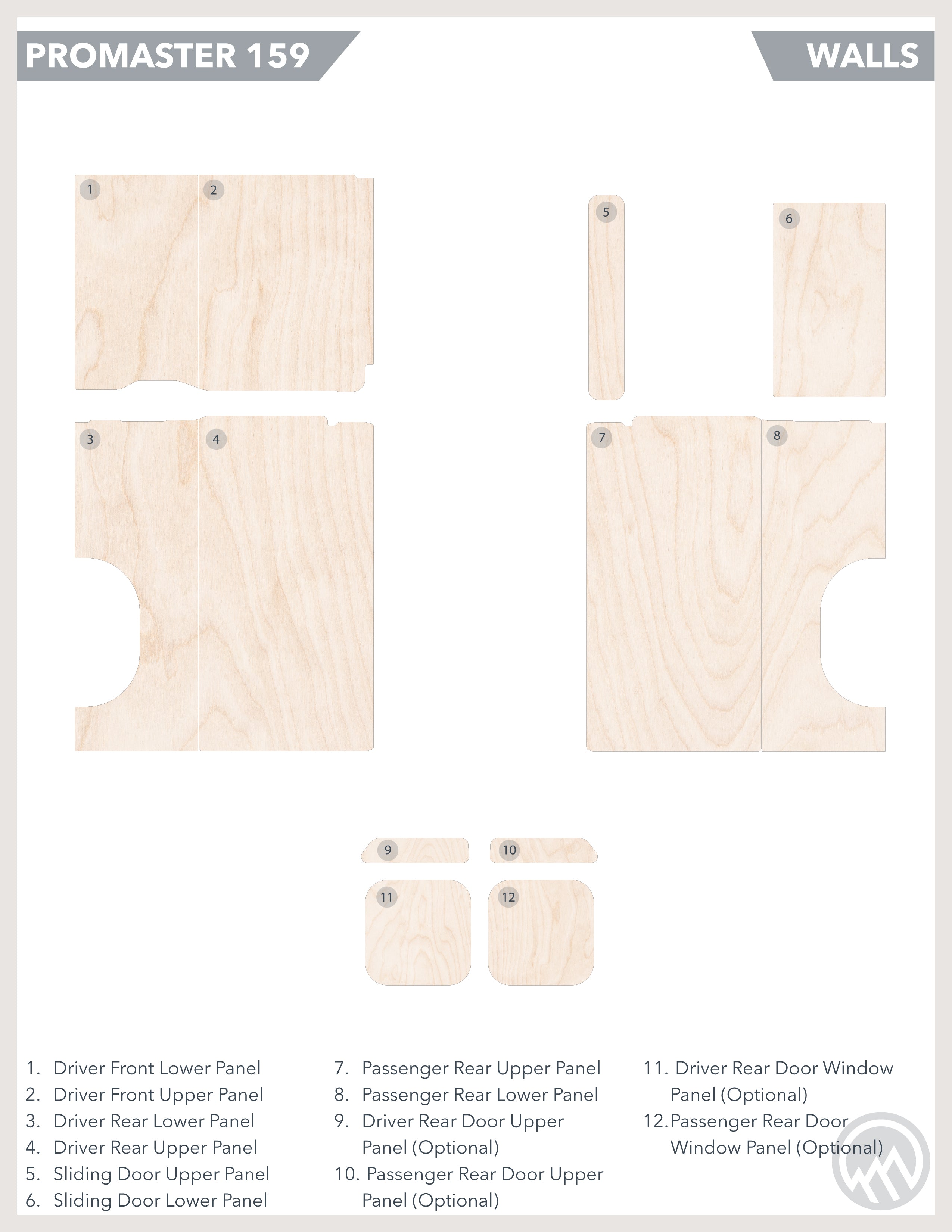 PROMASTER WALLS