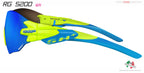 SH+ Sunglasses RG 5200 WX (Smaller Lens) Yellow/Blue