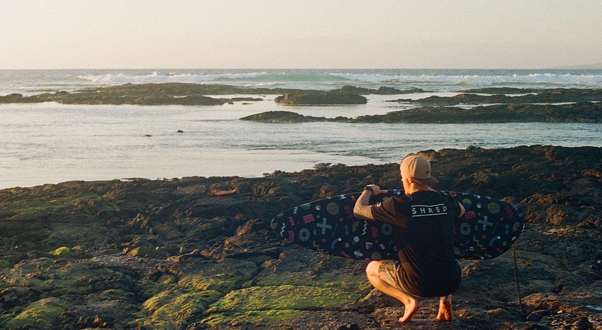 RADICAL 100% Recycled Surfboard Socks | Sustainable Surfboard Covers – SHRED Surf Company
