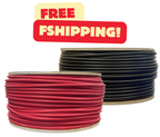500 Foot Spool 8 Gauge 8 AWG Solar Panel Extension Cable Wire Black or Red Pure Copper