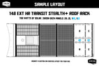 Transit Roof Deck Panels 2.0 – Flush Hardware
