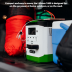 High Capacity Expandable Lithium 1800 Power Station