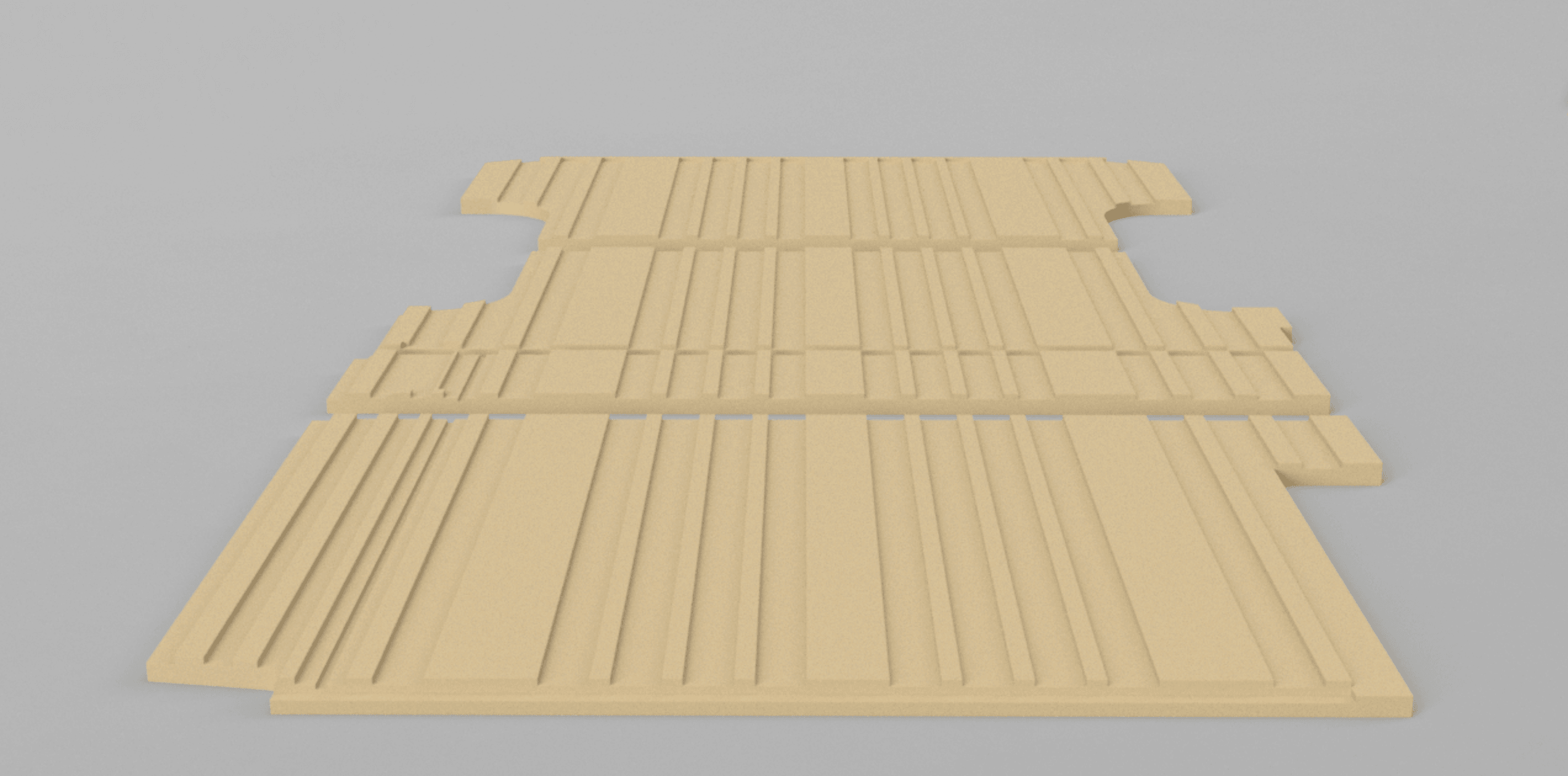 Sprinter Floor Insulation System and Subfloor