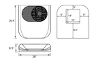 Velit 2000R Mini - 12V/48V Rooftop Air Conditioner