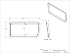 Mercedes Sprinter Universal Driver Mid Trim Ring
