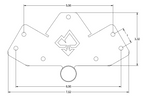 Starlink Mini Low-Profile Roof Rack Mount