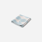 Hand Towel: Big Slack Warm Blue