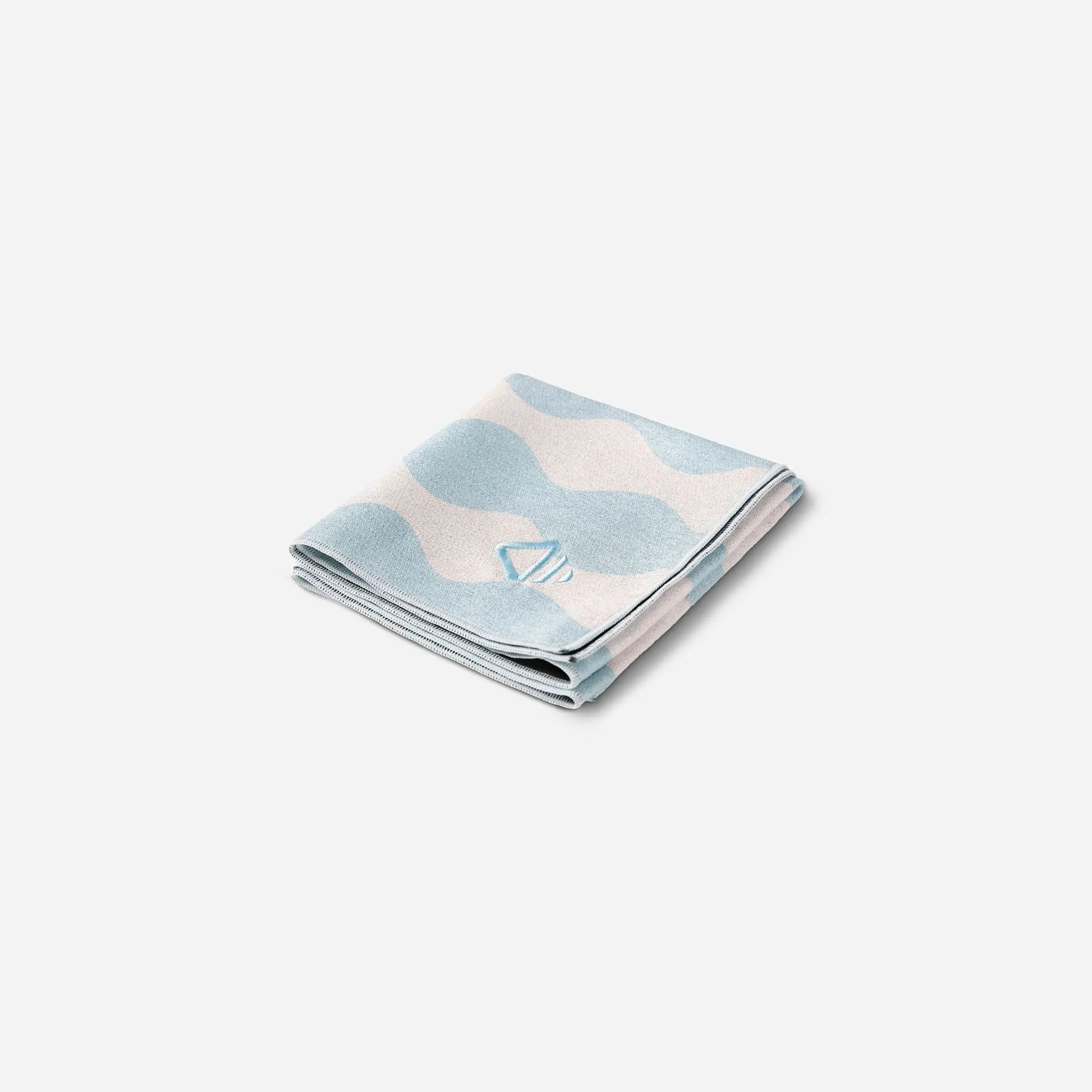Hand Towel: Big Slack Warm Blue