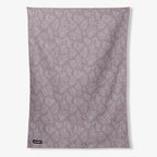 Blanket Towel: Heritage Palm Warm Blue Earth