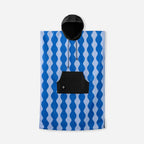 Changing Poncho: Slack Tide Coastal Blue