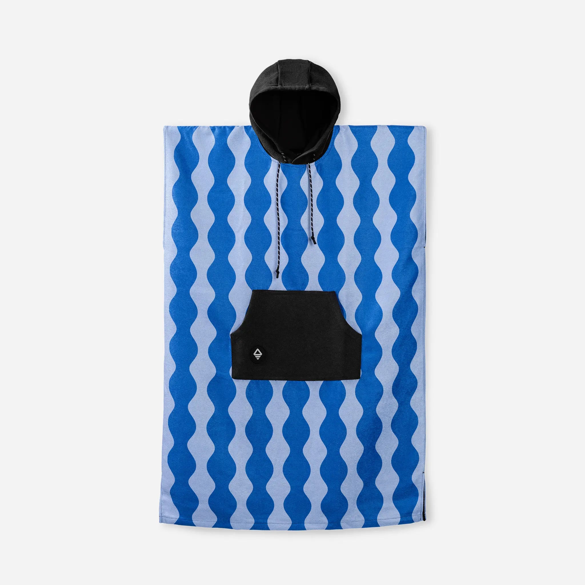 Changing Poncho: Slack Tide Coastal Blue