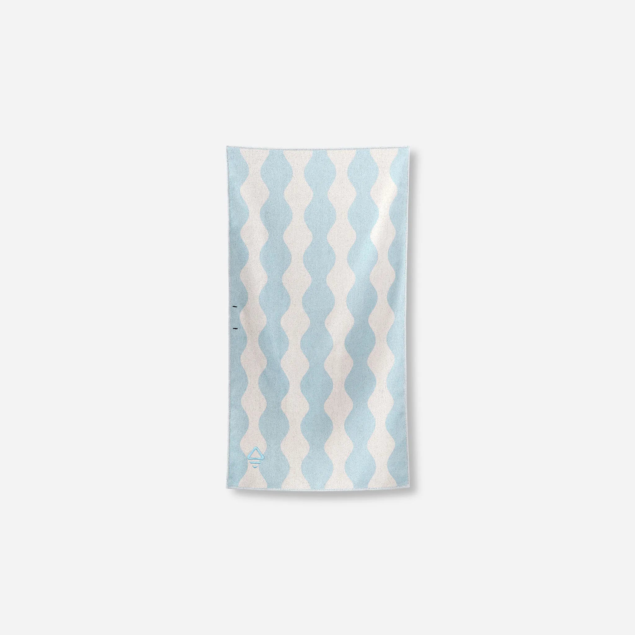 Hand Towel: Big Slack Warm Blue