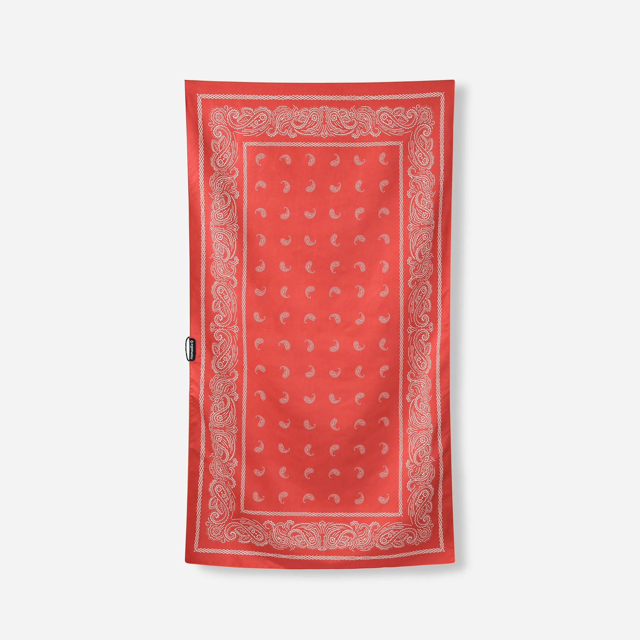 Ultralight Towel: Paisley Red