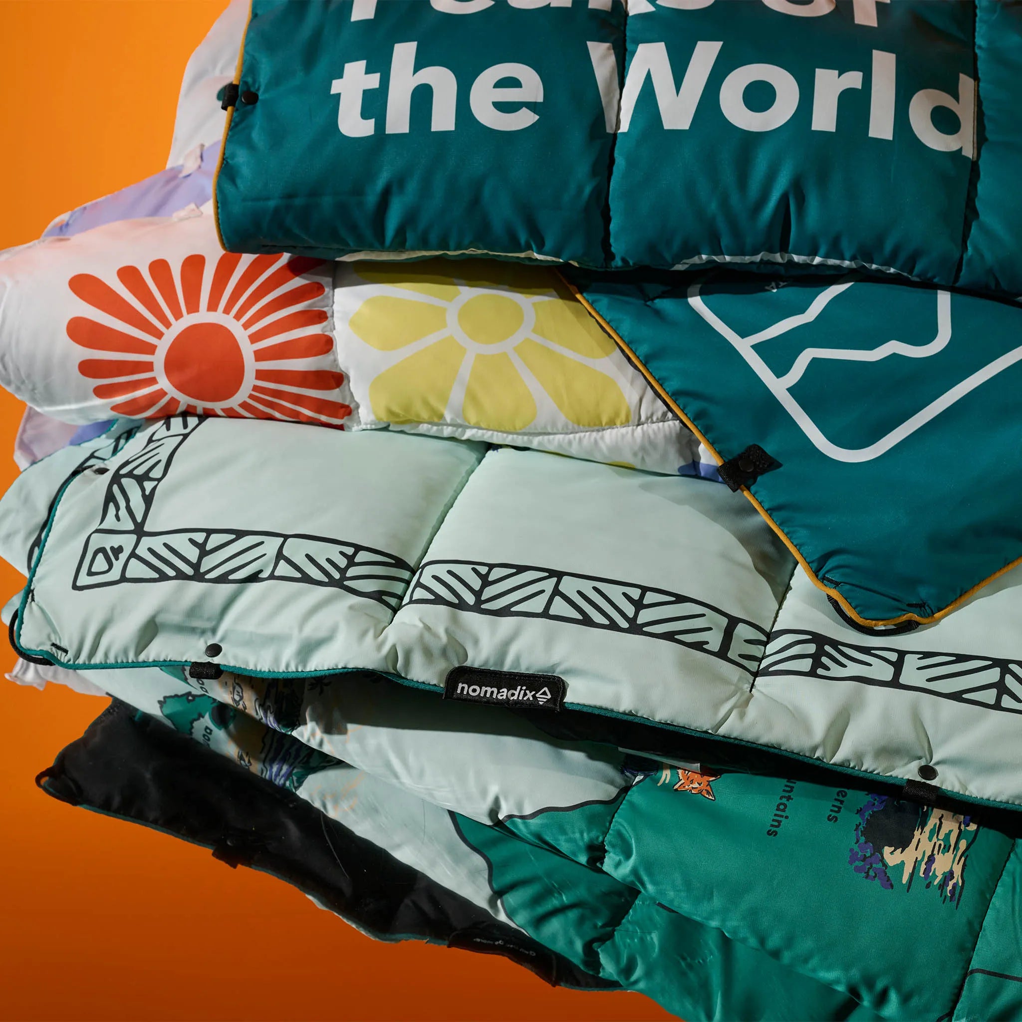 Graphene Puffer Blanket: Smoky Mountain