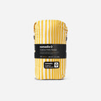 Graphene Puffer Blanket: Heritage Stripe Amber Sun