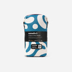 Graphene Puffer Blanket: Whirlpool Teal Ocean