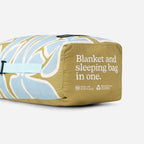Graphene Puffer Blanket: Wild Flowers Meadow Green