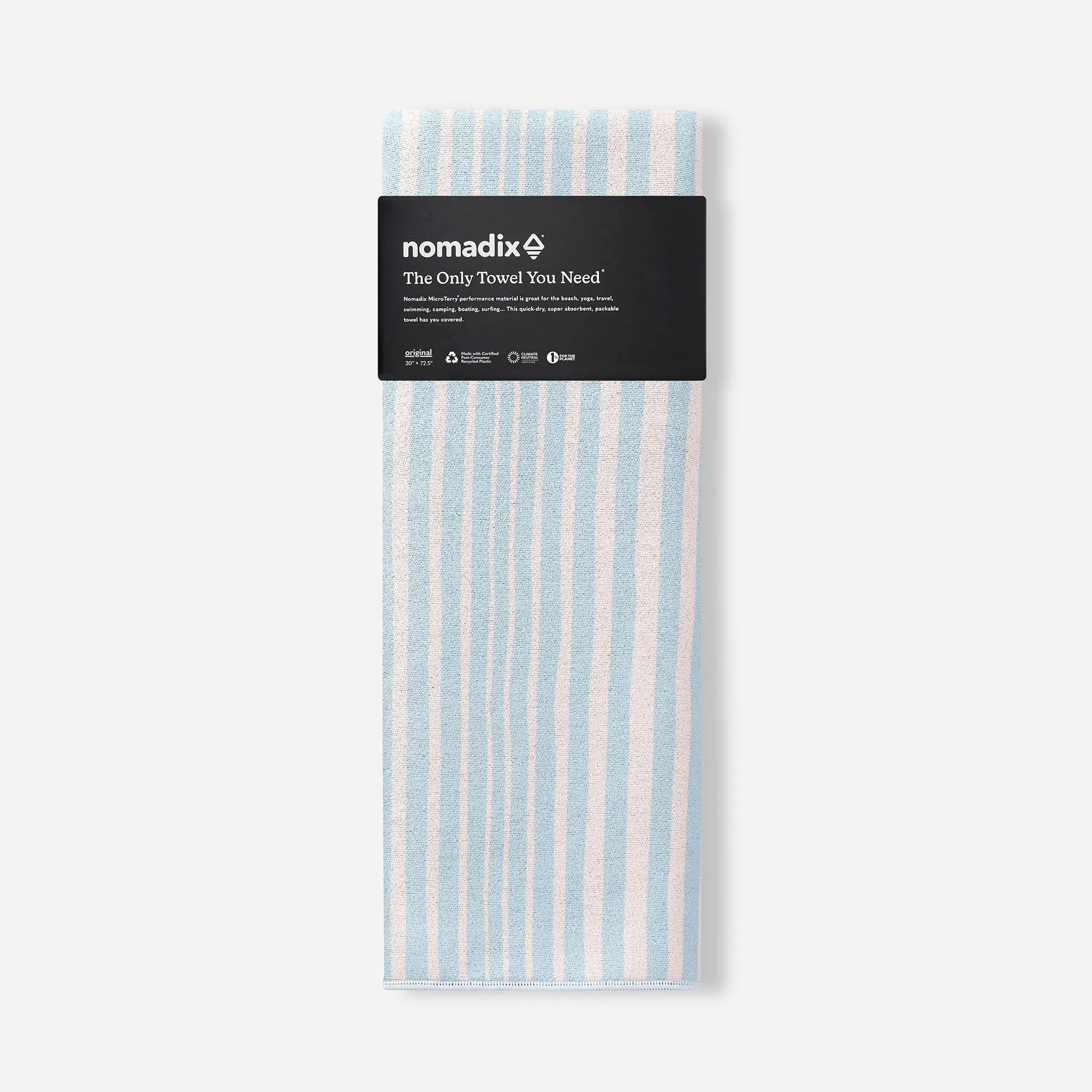 Original Towel: Heritage Stripe Warm Blue