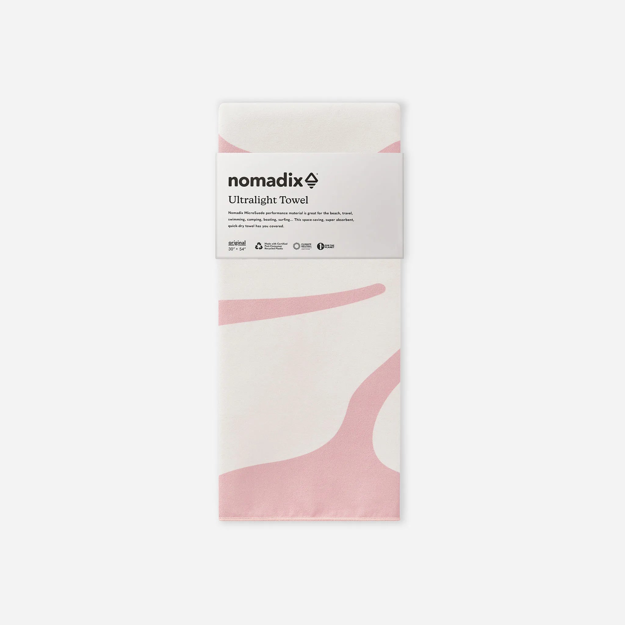 Ultralight Towel: Happy Flowers Desert Clay