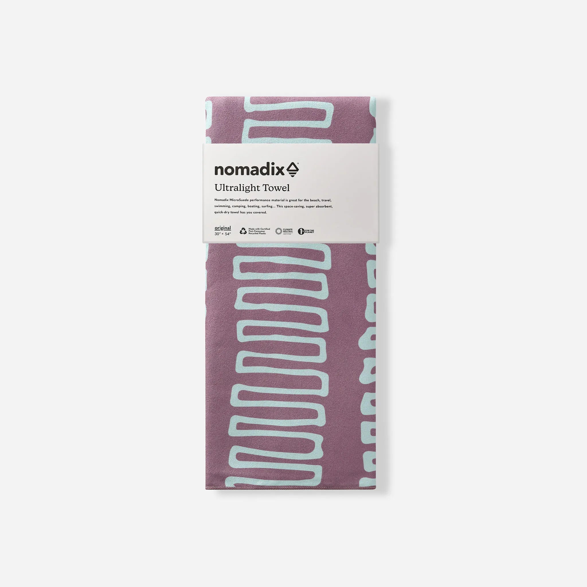 Ultralight Towel: Switchback Iron Ore