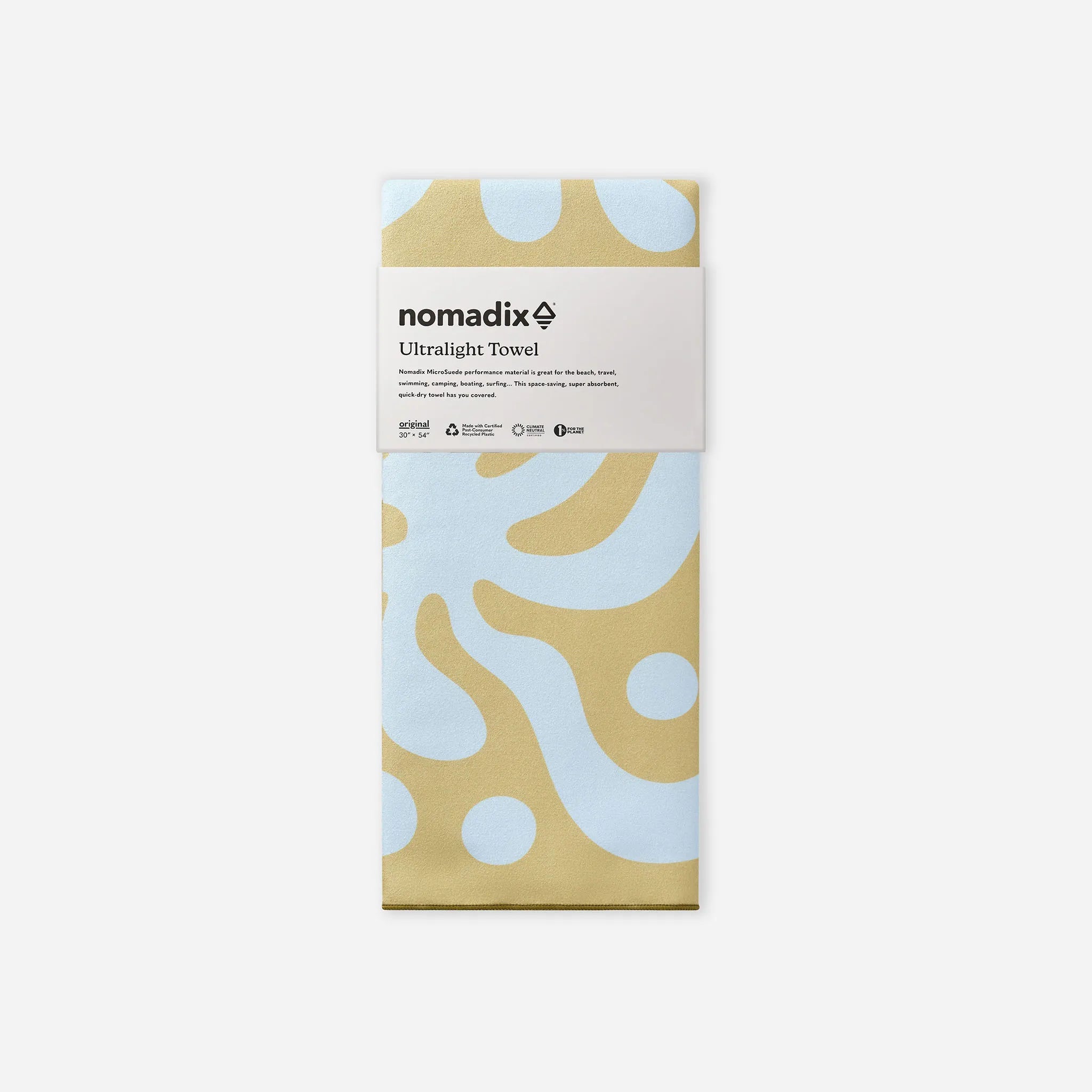 Ultralight Towel: Whirlpool Meadow Green
