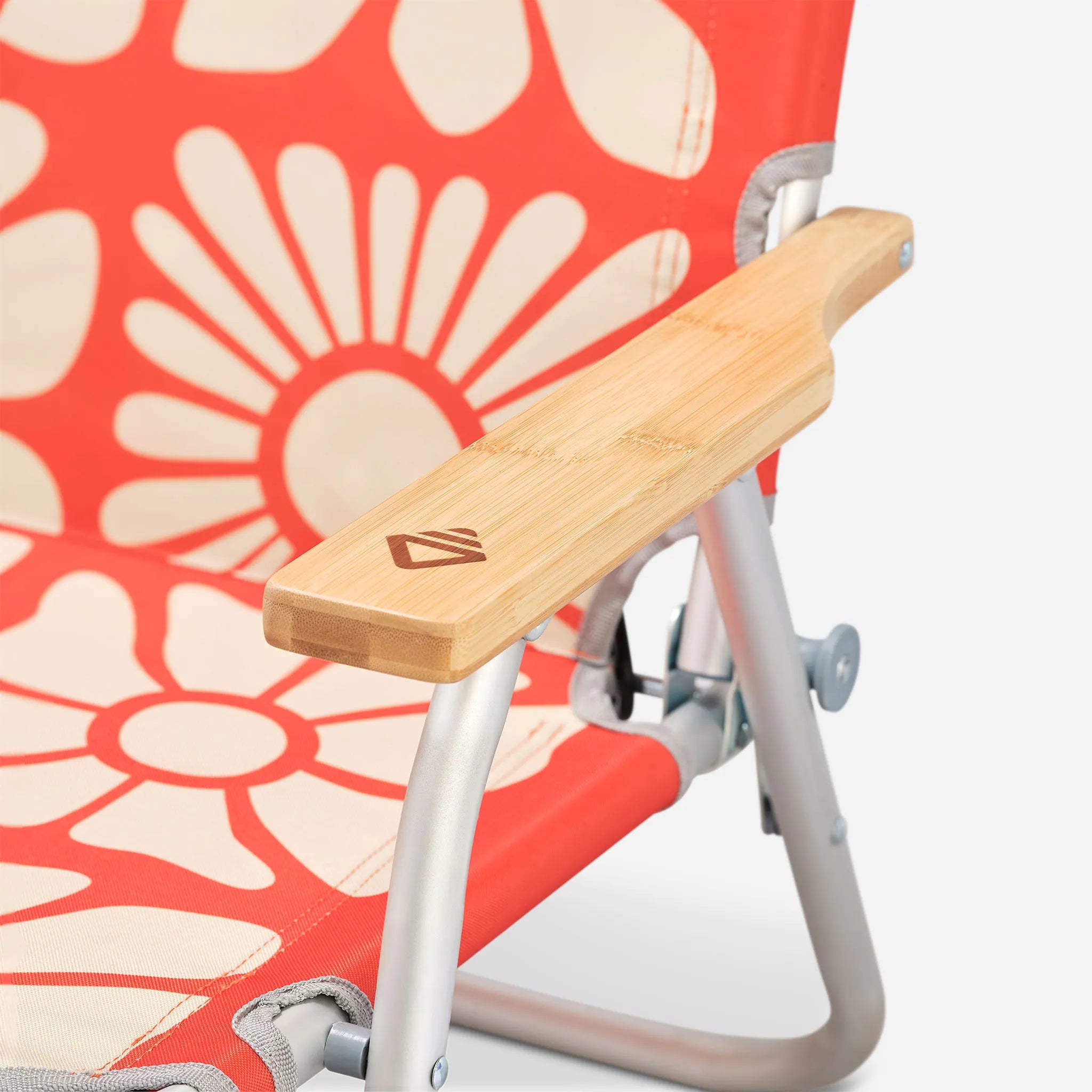 Easy Chair: Big Flowers Expedition Orange