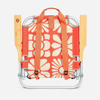 Easy Chair: Big Flowers Expedition Orange