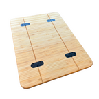 Slim Folding Bamboo Lagun Table 1/2" Thick For Camper Vans and RVs