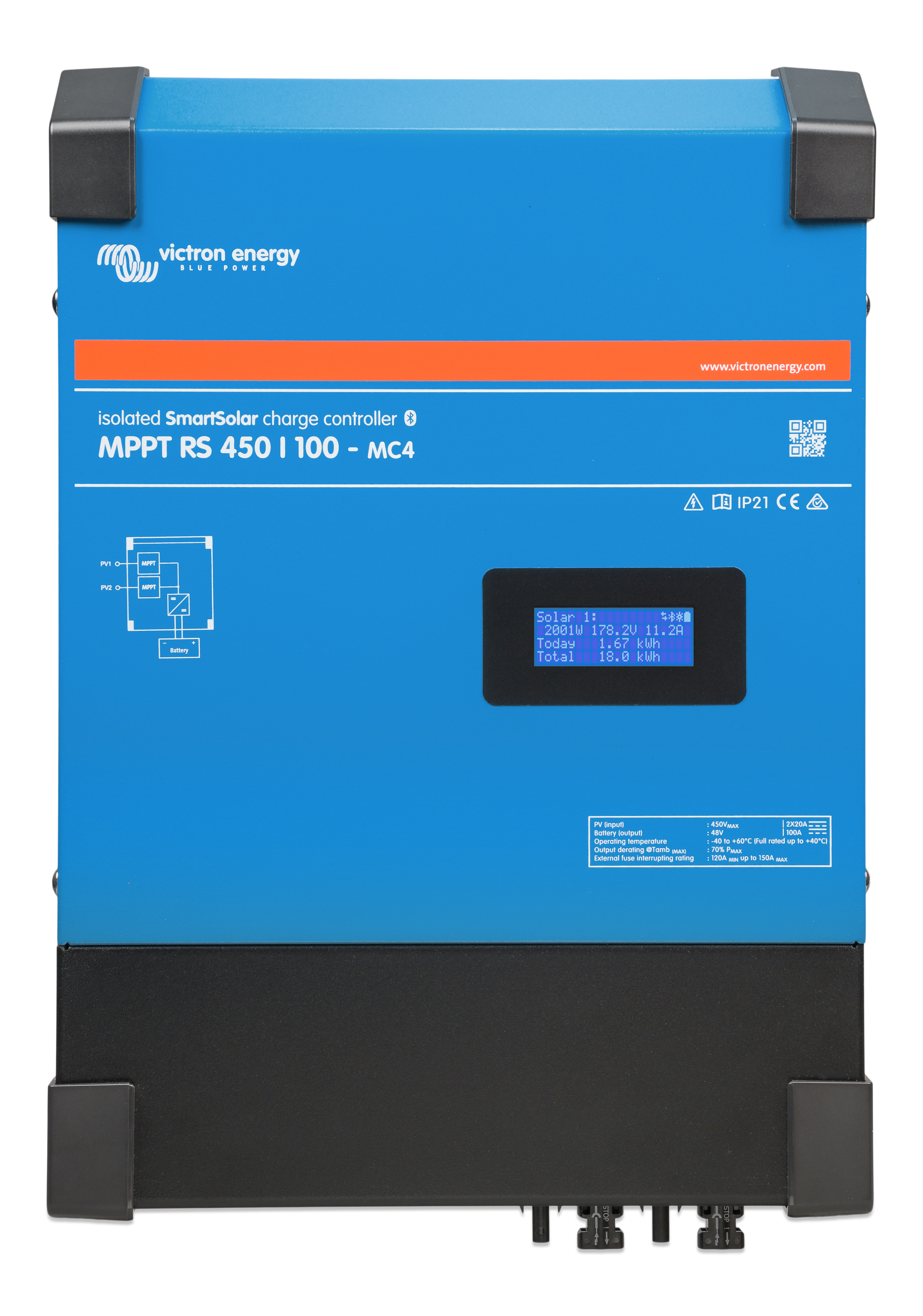 Victron SCC145110512 SmartSolar MPPT RS 450/100-MC4