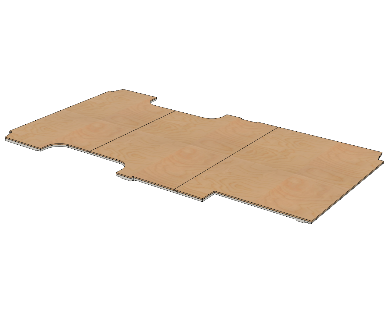 Sprinter Floor Insulated Subfloor System