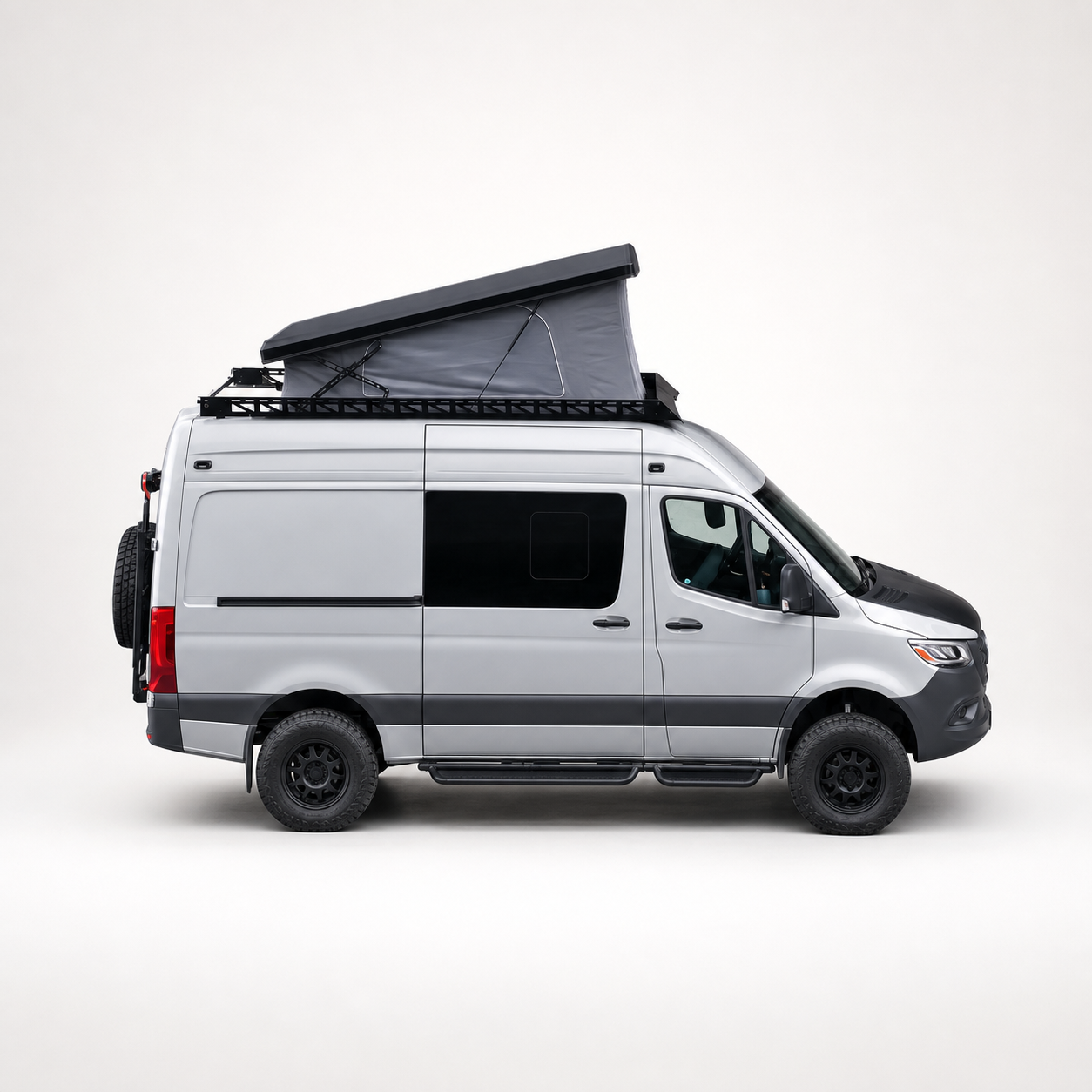 Sprinter Carbon Fiber Roof-Top Tent System