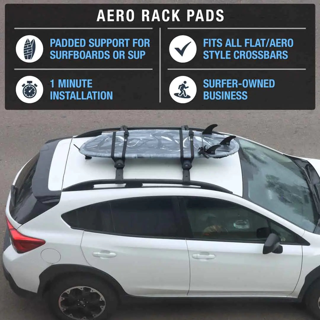 Surfboard Aero Rack Pads