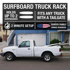 Surfboard Tailgate Rack