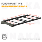 Ford Transit Roof Rack - Premium - 148" High Roof