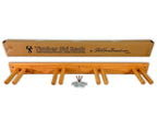 Snowbird Ski Storage Wood Rack | Holds 4 Pairs of Skis