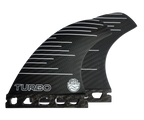 No Coast Surfers - TURBO - featherlight Carbon Fiber Wakesurf Fin