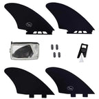 Twin Keel Surfboard Fins