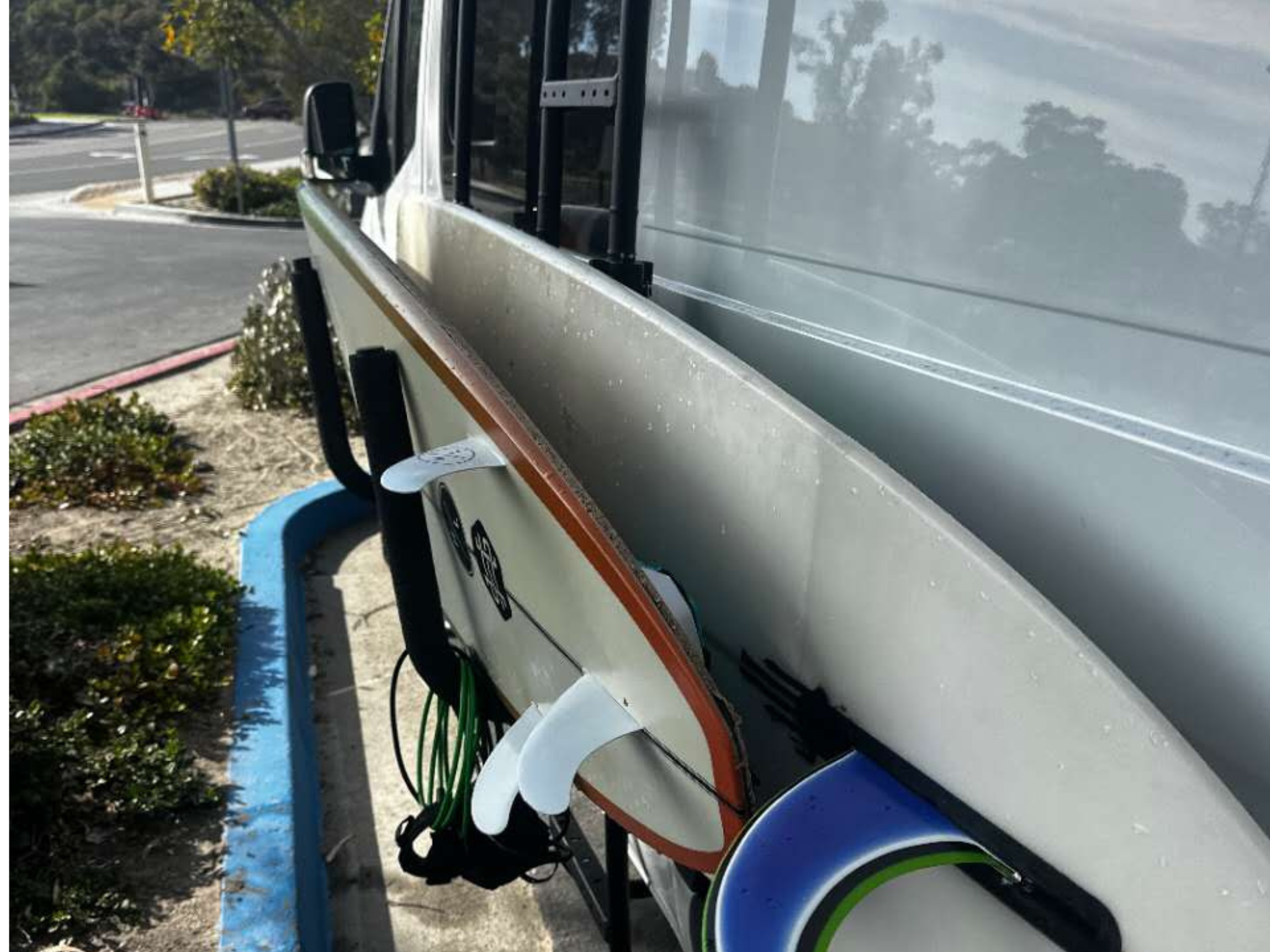 SPRINTER SURF BOARD RACK HOOKS