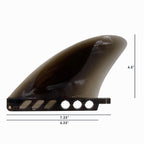 4.6" Mid Profile Findestructable Flex Fin & Toolles Screw